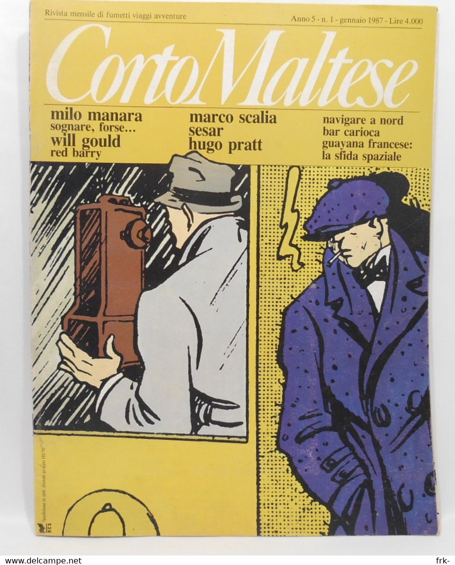 Corto Maltese Anno 5 N. 1 - Corto Maltese