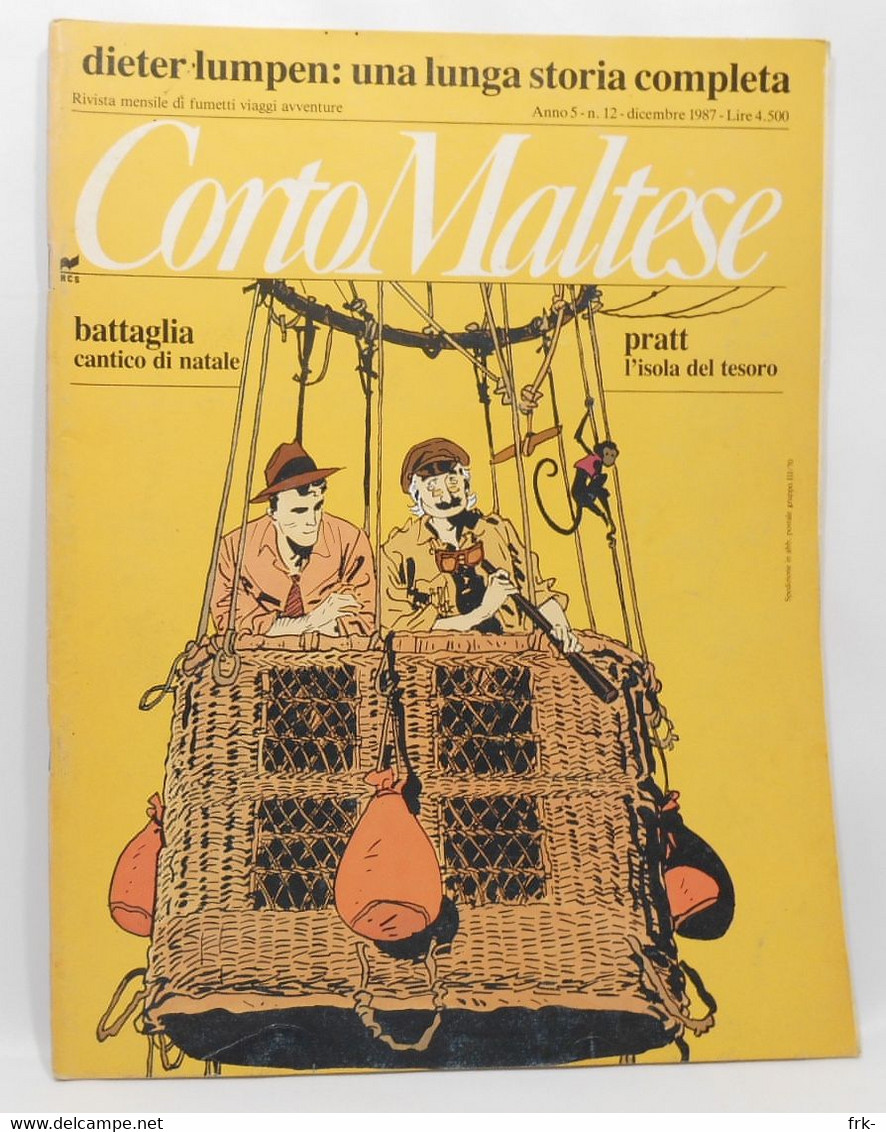 Corto Maltese Anno 5 N. 12 - Corto Maltese