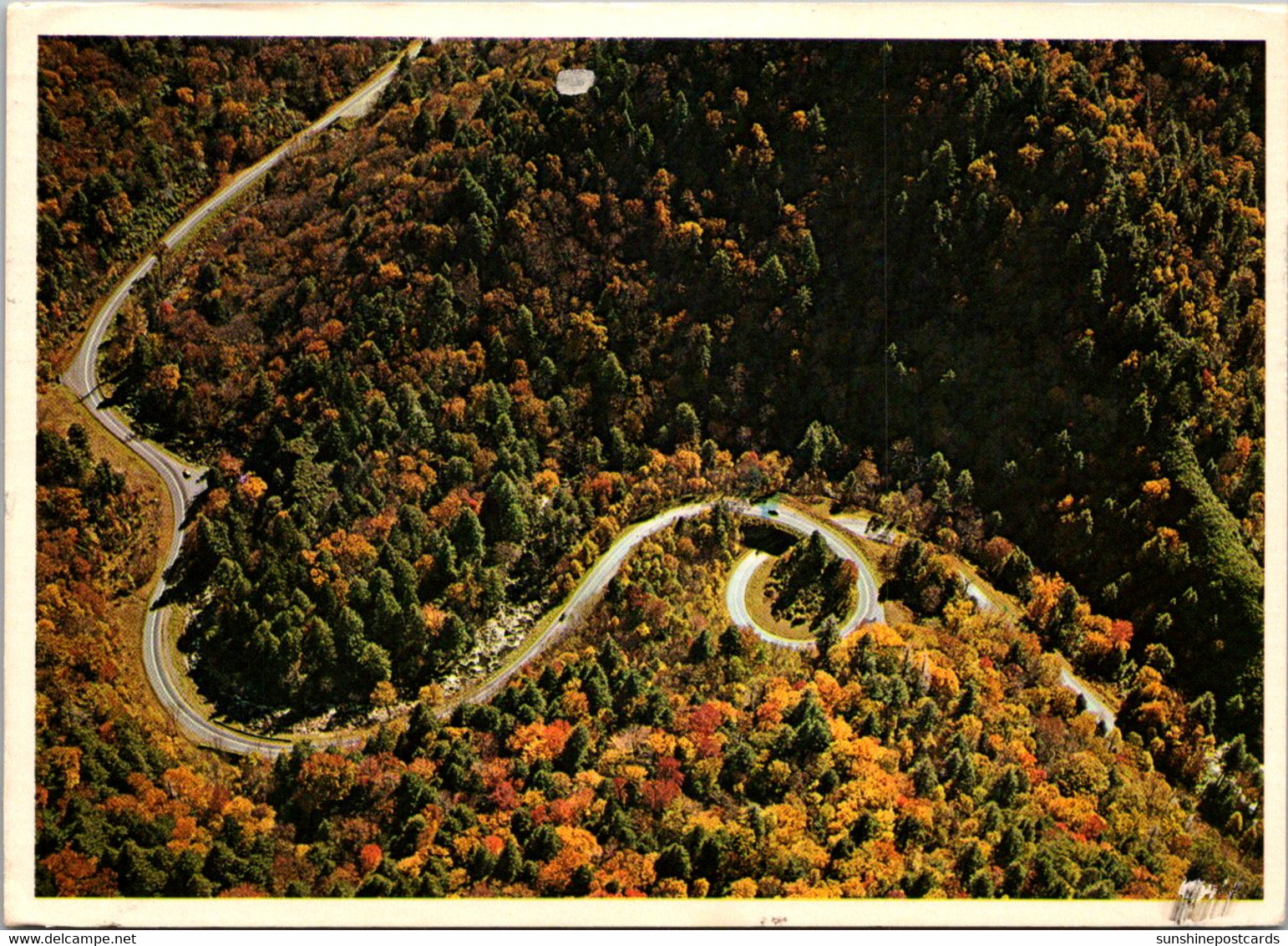 Tennessee Smoky Mountains Eagle Eye View Loop 441 Overpass 1997 - Smokey Mountains