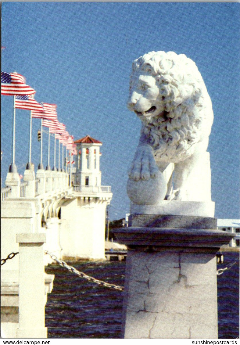 Florida St Augustine The Bridge Of Lions Spanning The Matanzas River - St Augustine