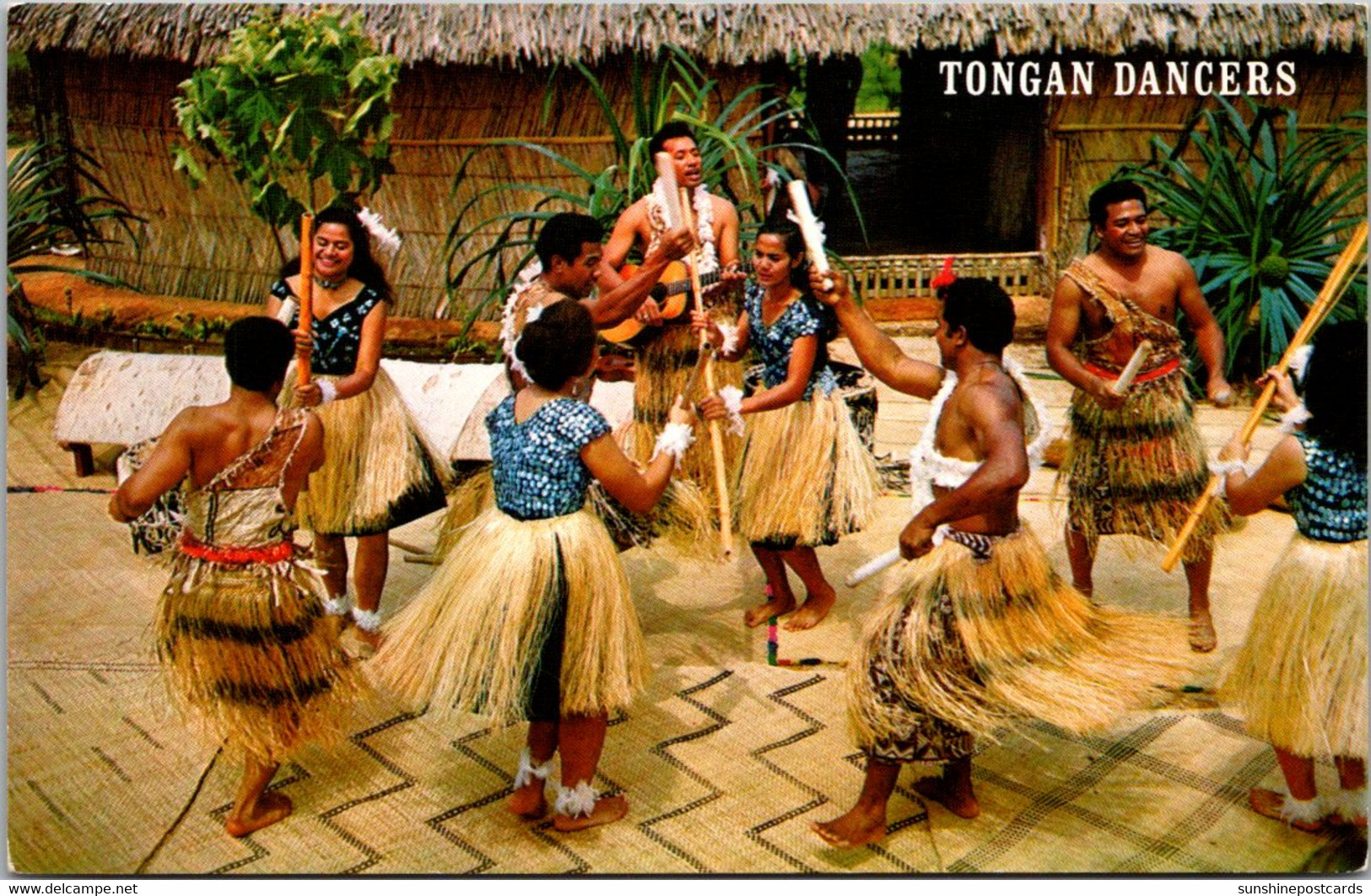 Hawaii Honolulu Polynesian Cultural Center Tongan Dancers - Honolulu