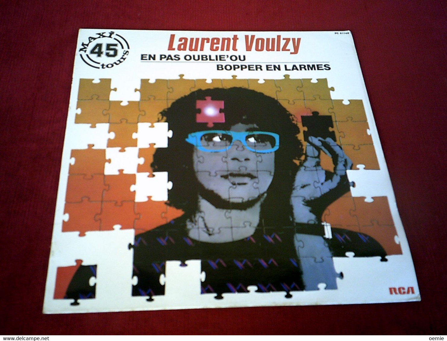 LAUREN VOULZY   °  EN PAS OUBLIE  OU  BOPPER EN LARMES - 45 T - Maxi-Single