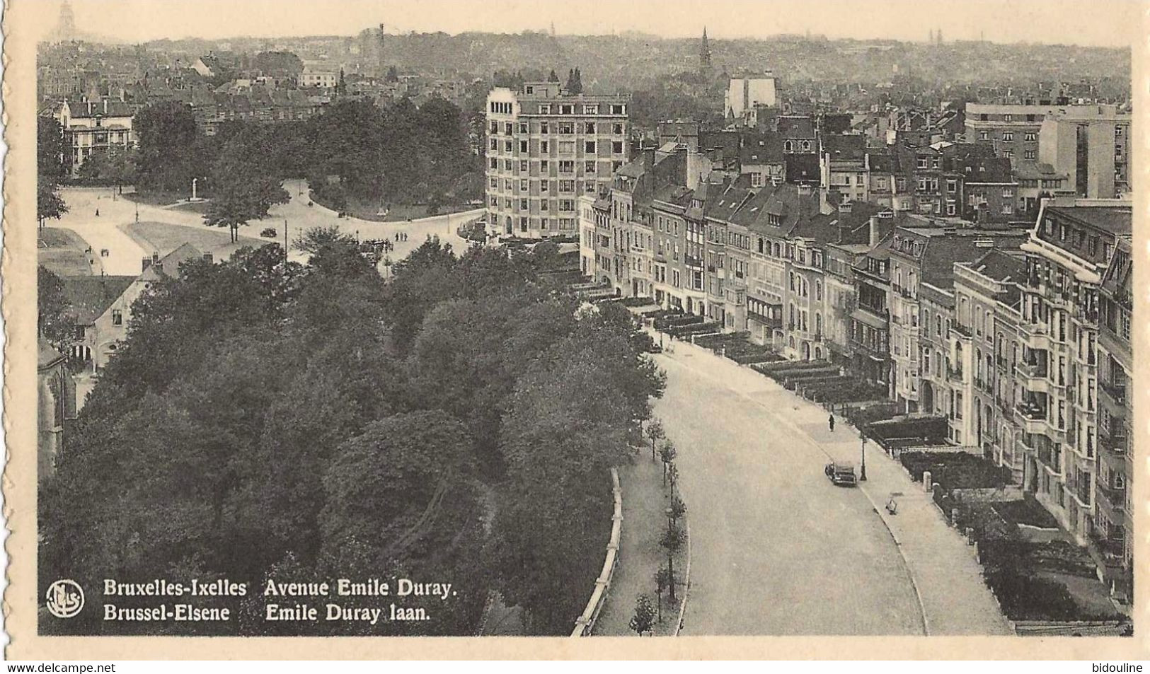 CPA-BRUXELLES-IXELLES " Avenue Emile Duray " - Elsene - Ixelles