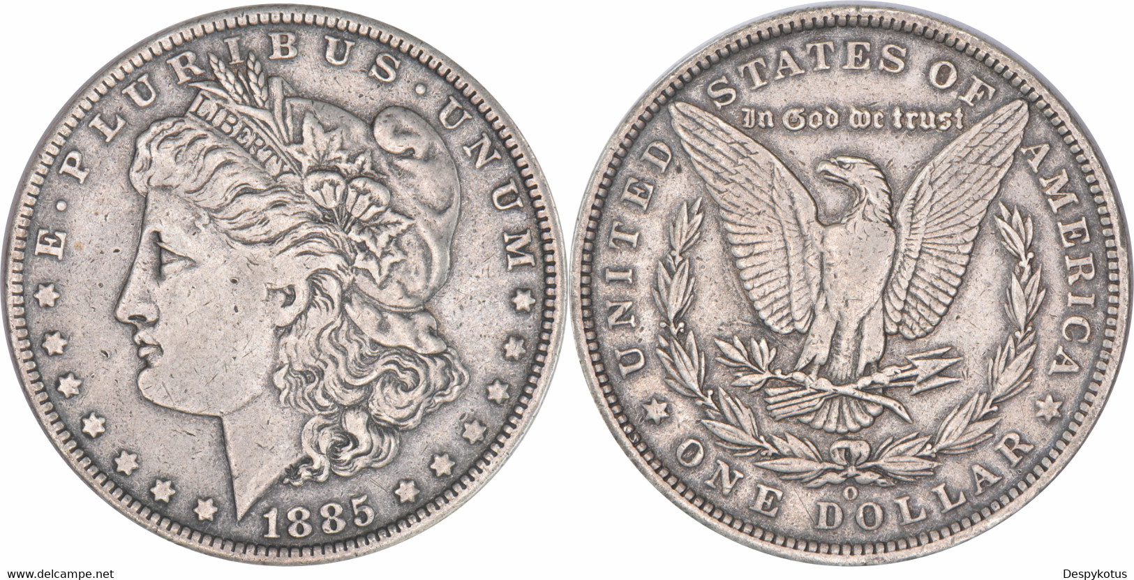 Etats-Unis - 1885 - 1 Dollar Morgan - Nouvelle-Orléans (O) - ML1B1 - 1878-1921: Morgan