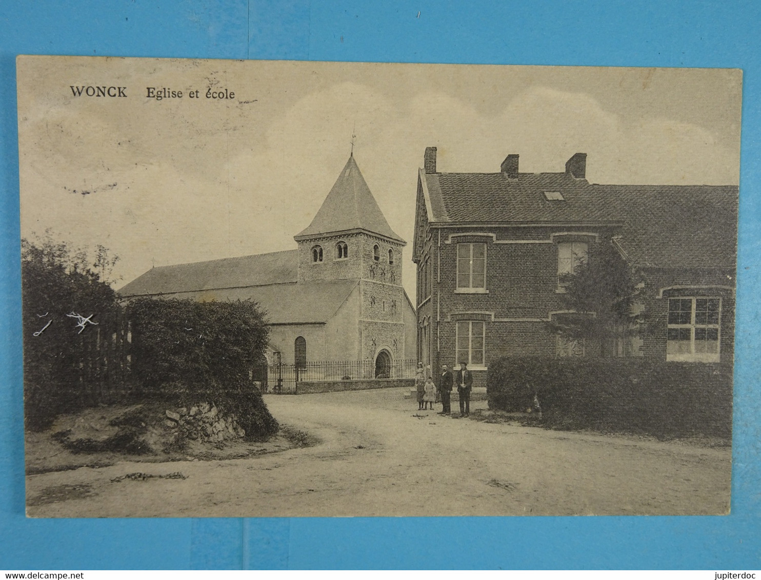 Wonck Eglise Et école - Bassenge