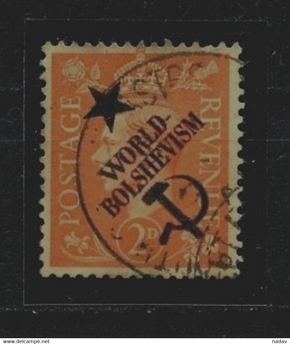 1937, Britische Propaganda -without Warranty, Used-01 - Autres & Non Classés