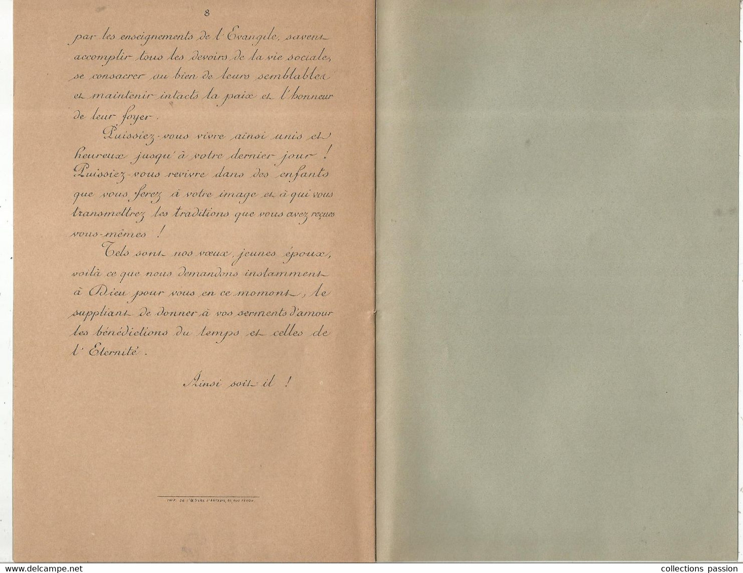 Discours, Abbé De La Guibourgère ,curé De Saint Germain Des Prés ,1895, Frais Fr 2.45e - Ohne Zuordnung