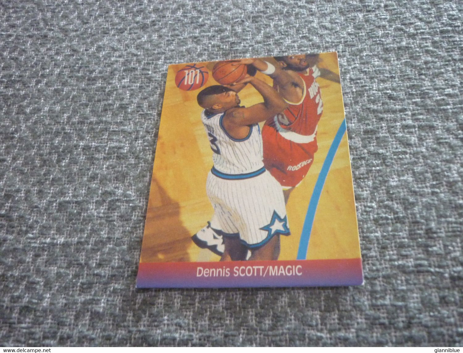 Dennis Scott Orlando Magic American USA NBA Basketball Rare Greek Edition Card - 1990-1999