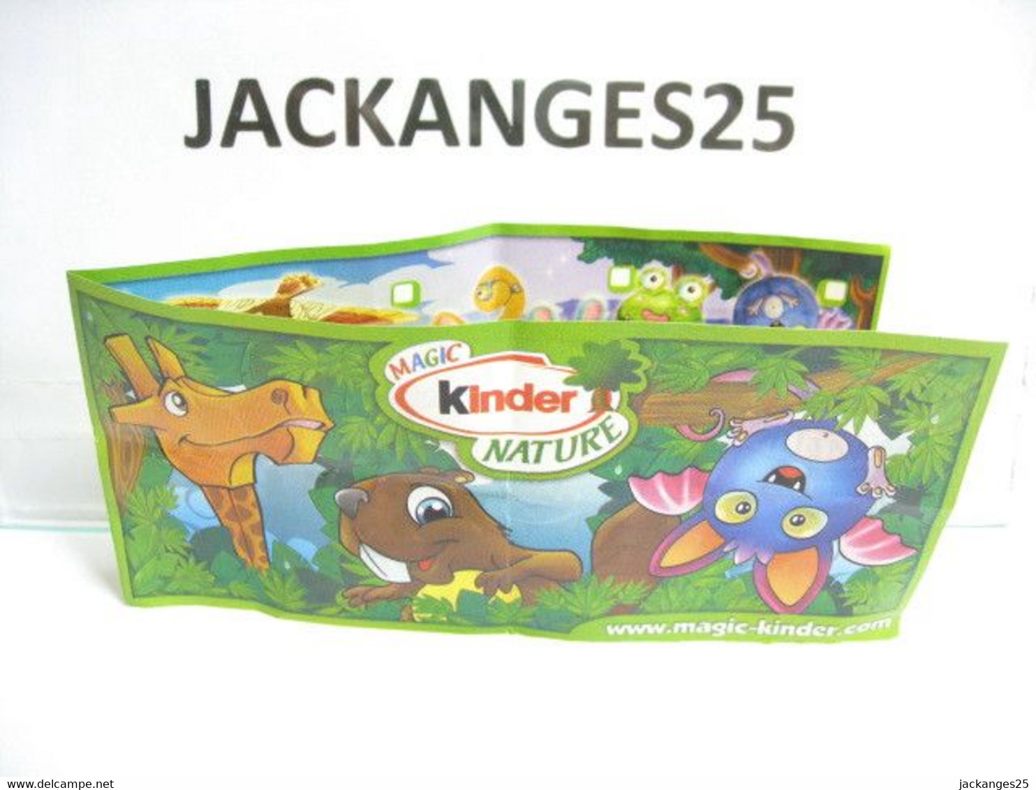 KINDER MPG UN 19 b TAUPE ANIMAUX NATURE NATOONS TIERE 2010  2011 + BPZ b NATURE