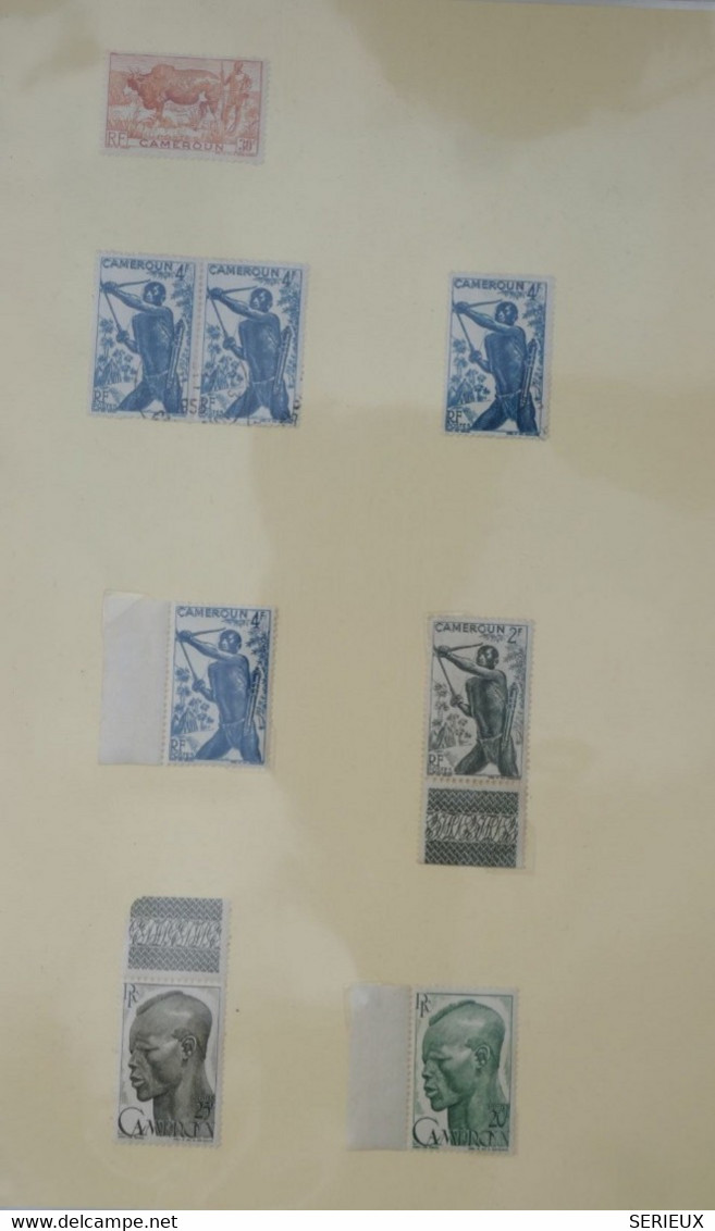 C CAMEROUN  LOT 8 TP  1930 NEUF + TAB - Unused Stamps