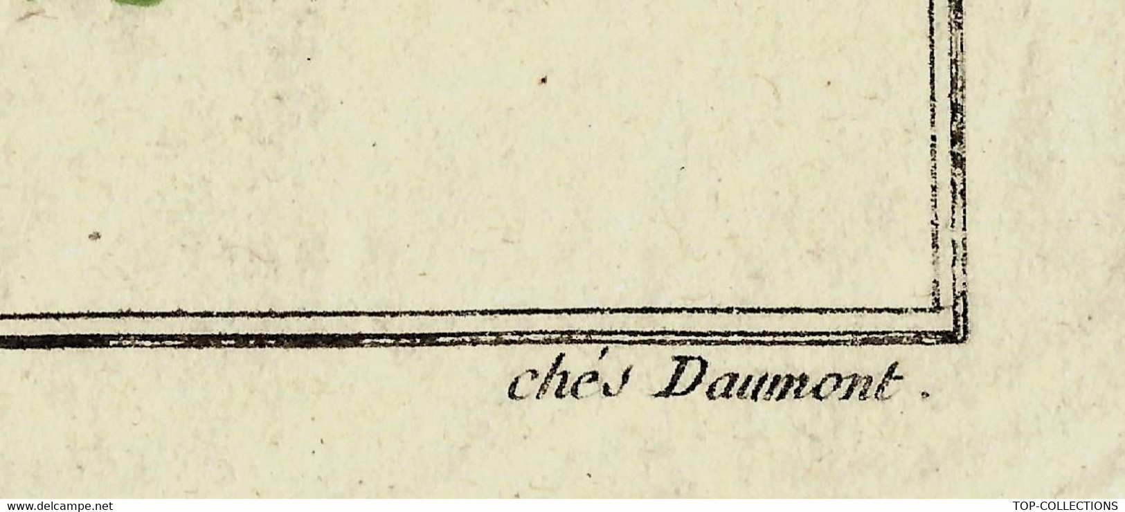 XVIII° SIECLE PLANCHE IMAGERIE POPULAIRE TOUTES MARGES COULEURS Jean François Daumont VOIR SCANS - Collections