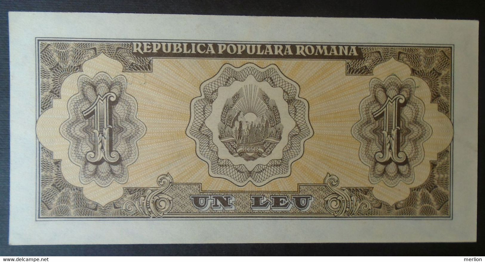 27  55    ROMANIA   1 Leu 1952 AUNC - Roemenië