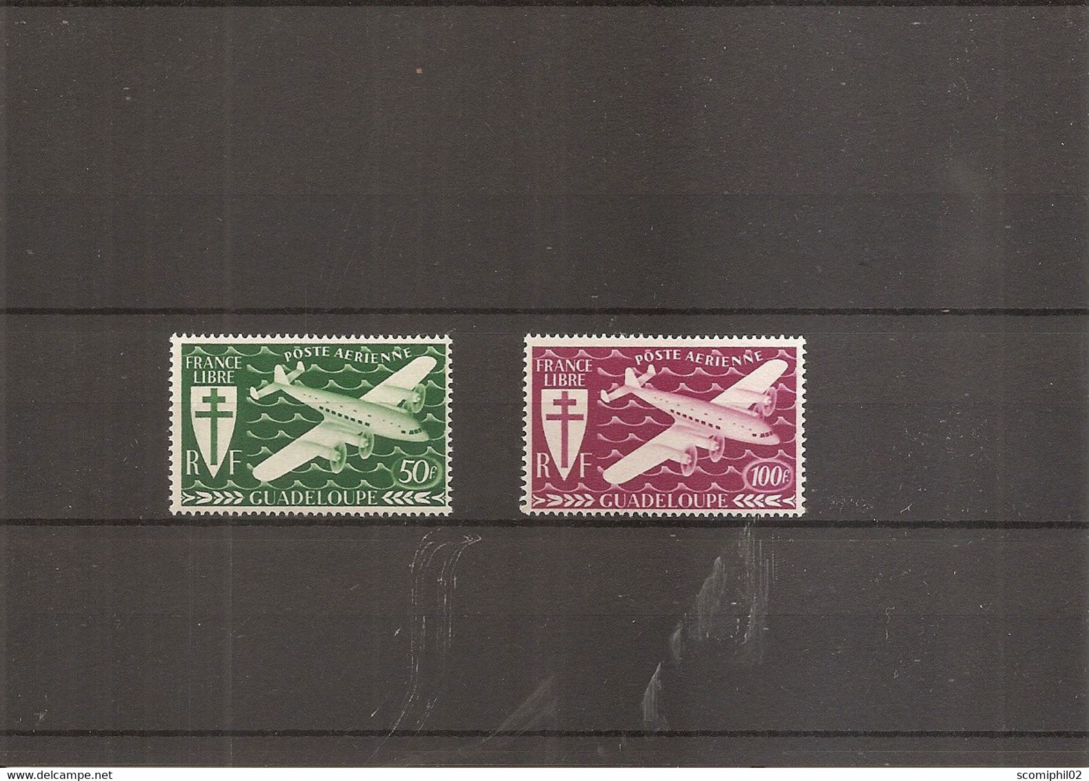 Guadeloupe - Série De Londres ( PA 4/5 XXX -MNH ) - Luchtpost