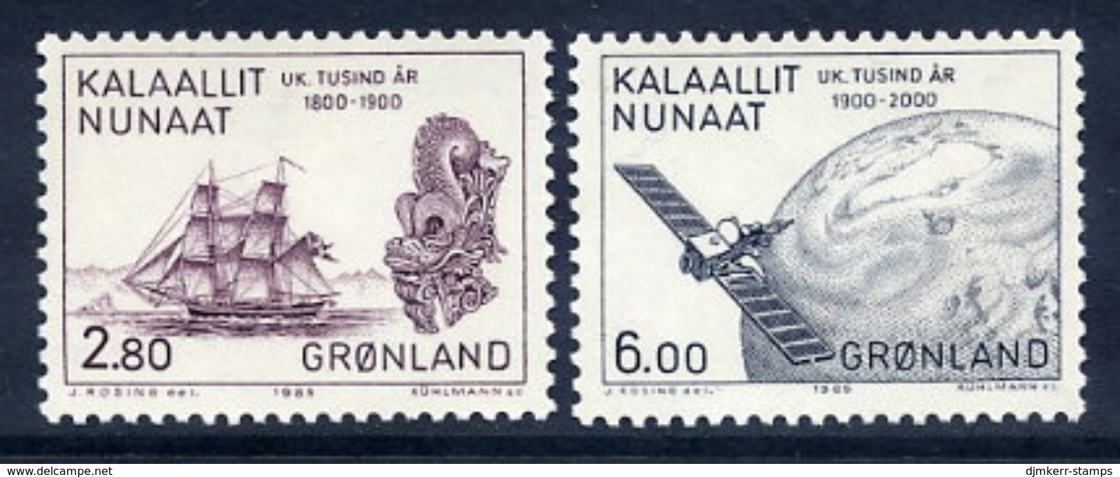 GREENLAND 1985 Millenary Of Settlement VI MNH / **.   Michel 157-58 - Ungebraucht