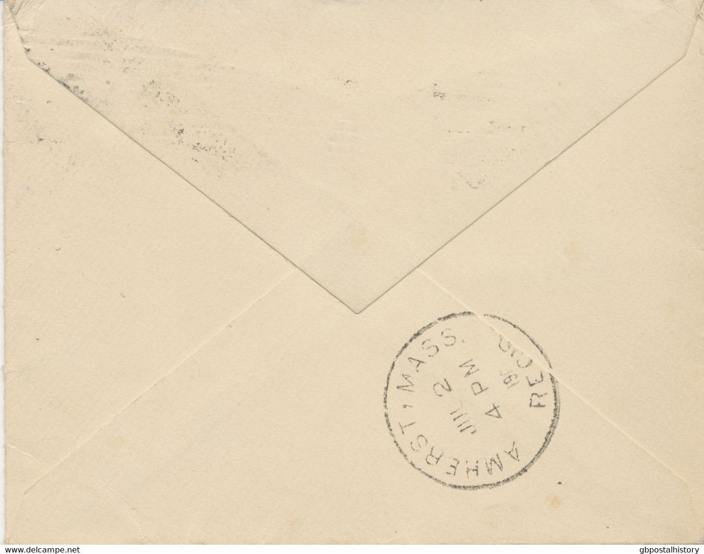 GB 1903, Superb EVII 1 D Red Postal Stationery Envelope Uprated With 1 ½ D Tied By „LONDON-E.C. / 15“ Columbia (segment - Briefe U. Dokumente