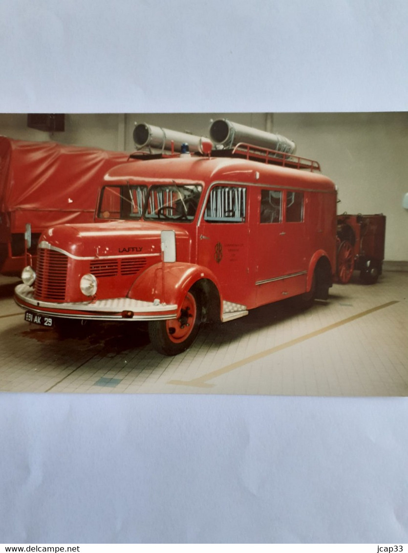 29 COMMUNAUTE URBAINE DE BREST  -  SAPEURS POMPIERS  -  PHOTO  - - Brest