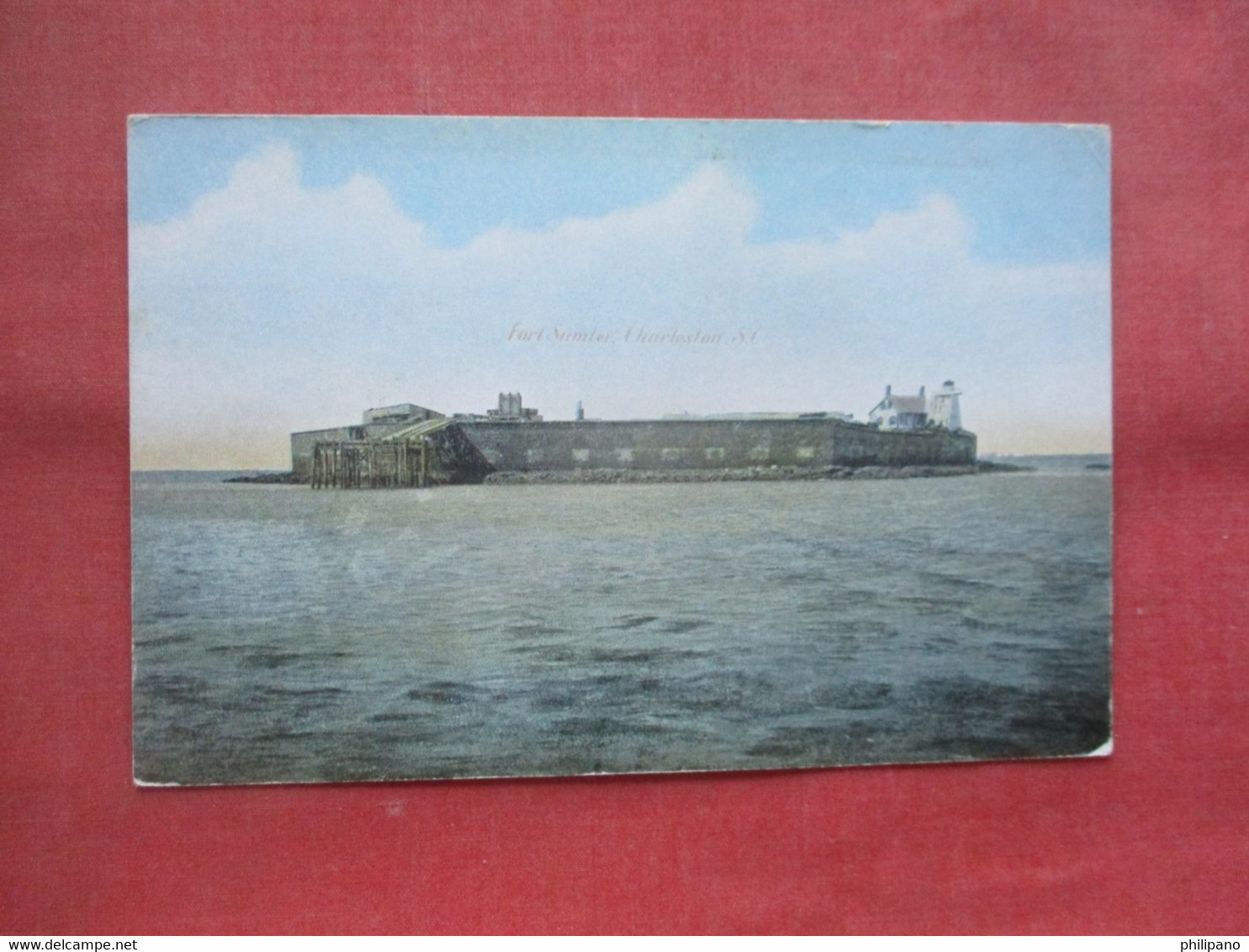 Fort Sumter.    Charleston  South Carolina >     Ref 5674 - Charleston