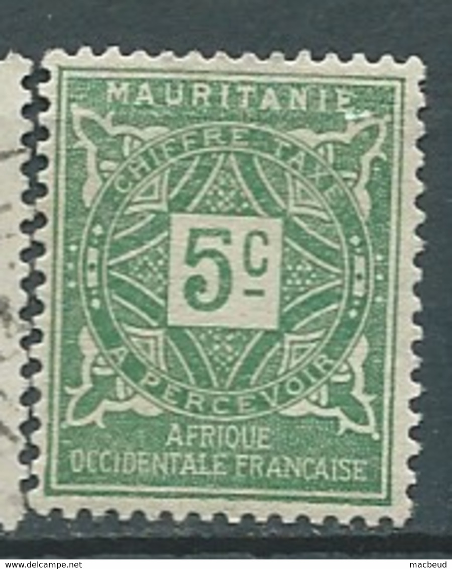 Mauritanie - Taxe     - Yvert N° 17 *   - Ae 14325 - Oblitérés