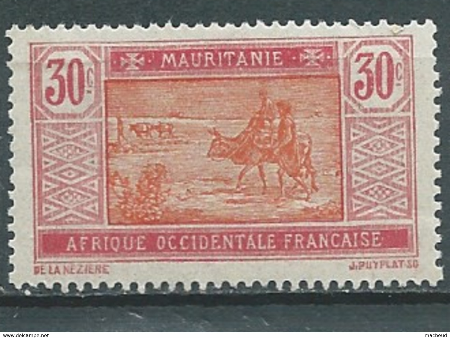 Mauritanie -      - Yvert N° 43 *   - Ae 14326 - Usati