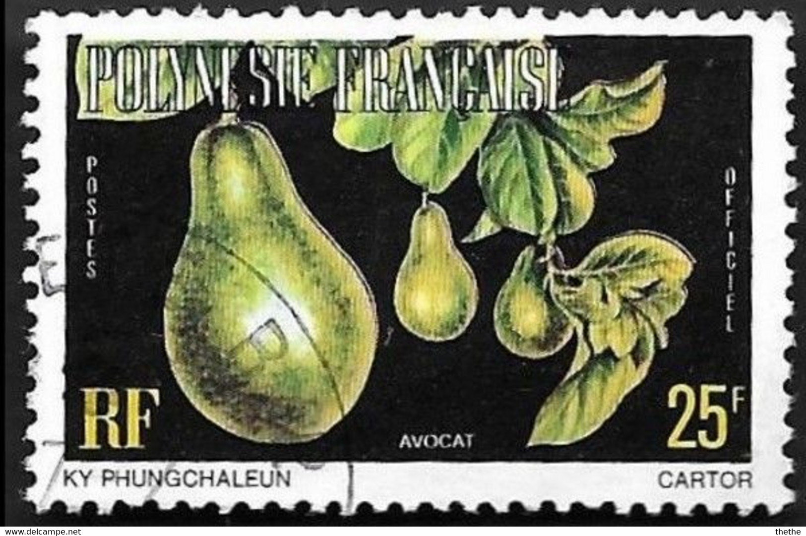 POLYNESIE - Avocat - Dienstzegels