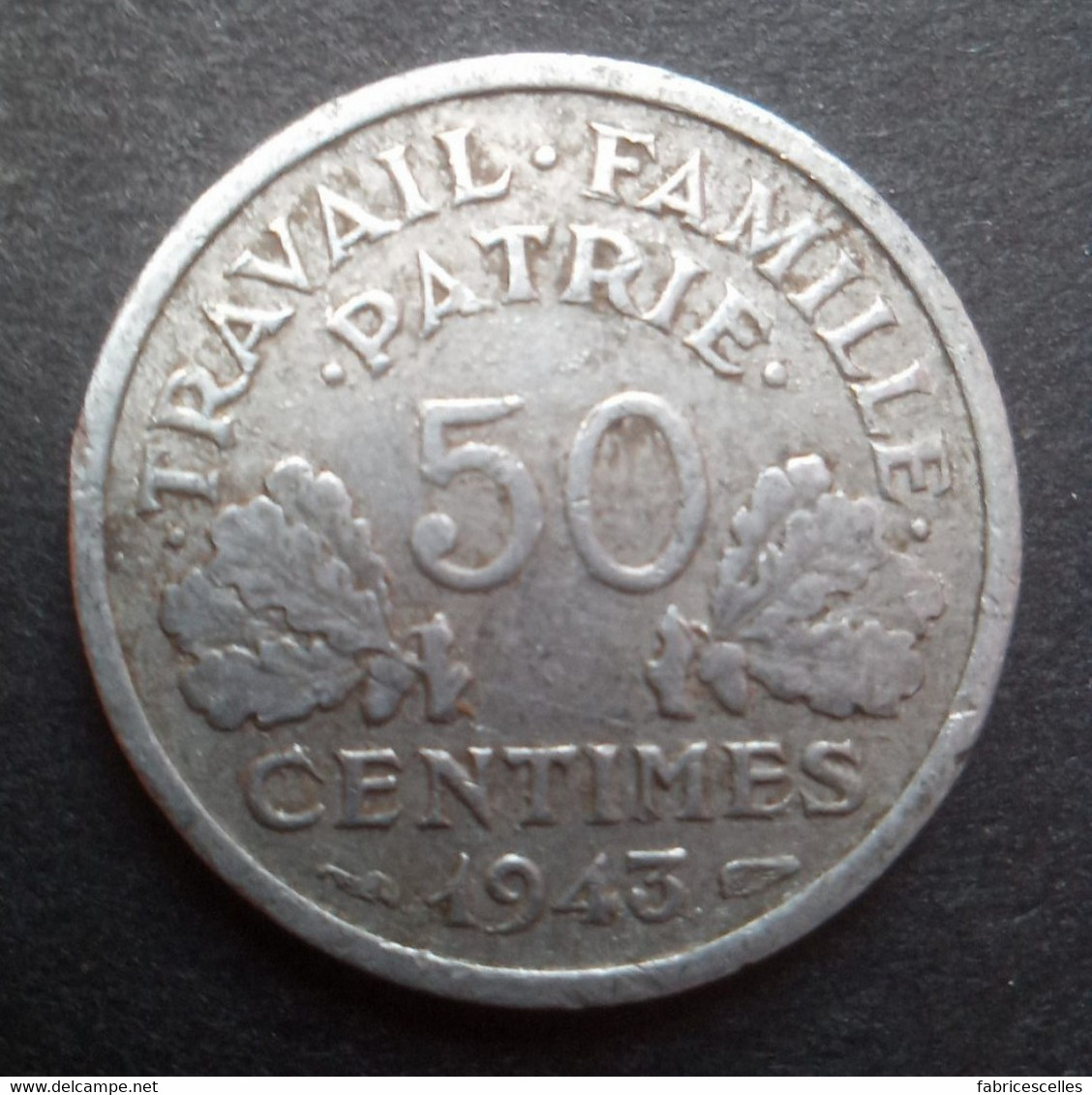 50 Centimes Bazor 1943 B  (rare) - 50 Centimes