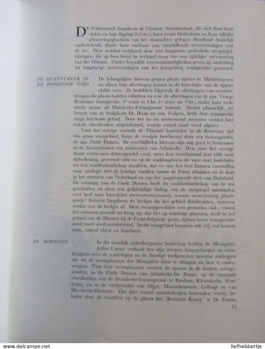 Het Landschap In Vlaanderen - Door A. Verhulst - Over Transgressie, Dijken, Polders ...  - 1964 - Géographie