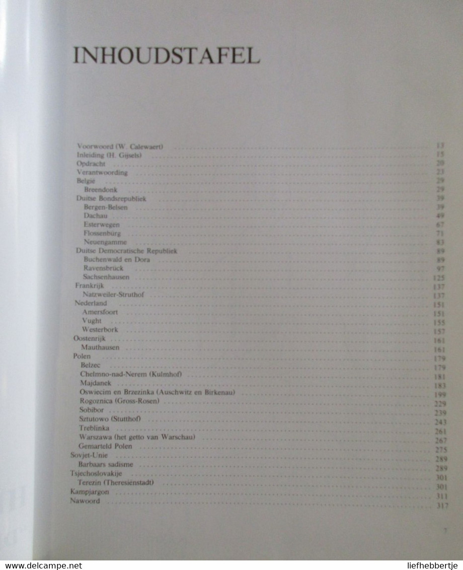 Het Boek Der Kampen - Door Ludo Van Eck - 1995 - Concentratiekampen Joden Nazi 's Nazisme Hitler - War 1939-45