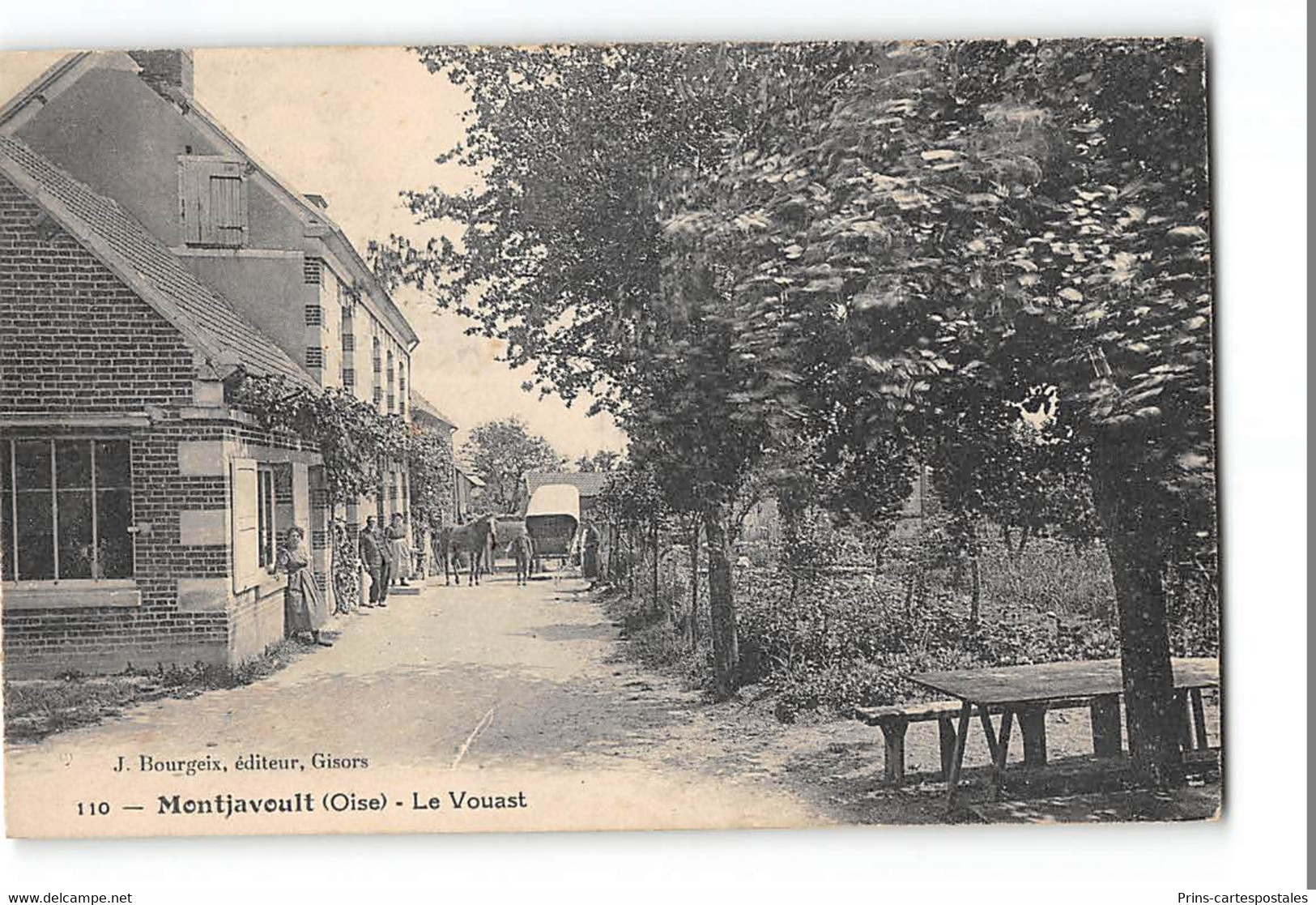 CPA 60 Montjavoult Le Vouast - Montjavoult