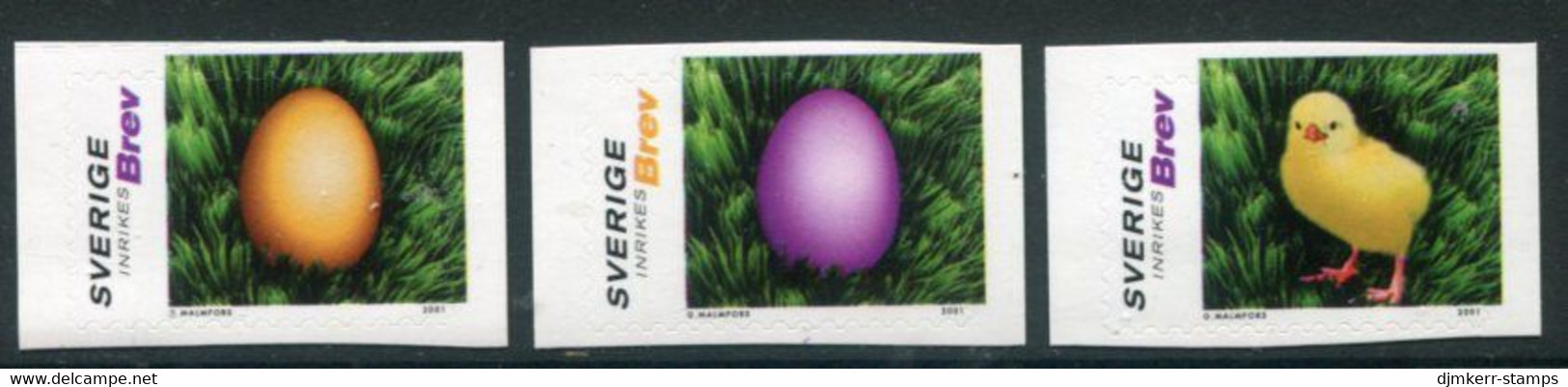 SWEDEN 2001 Easter MNH / **.   Michel 2221-23 - Neufs