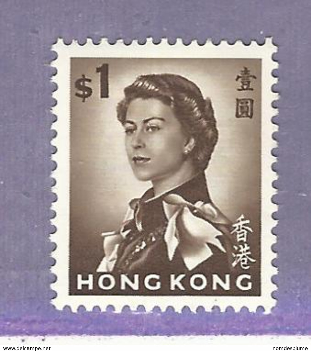 35172 ) Hong Kong 1962 Mint Light Hinge - Nuevos