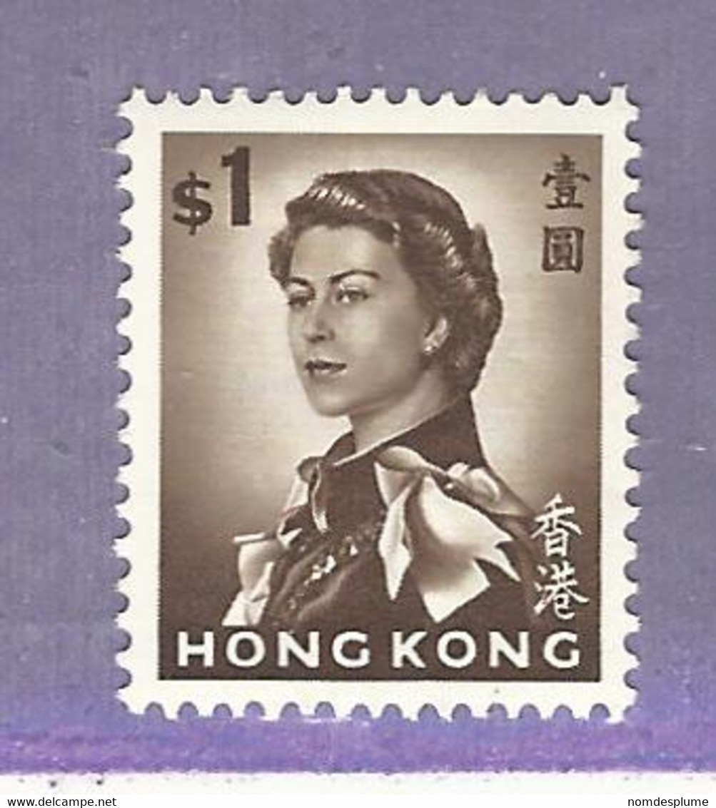 35172 ) Hong Kong 1962 Mint Light Hinge - Neufs