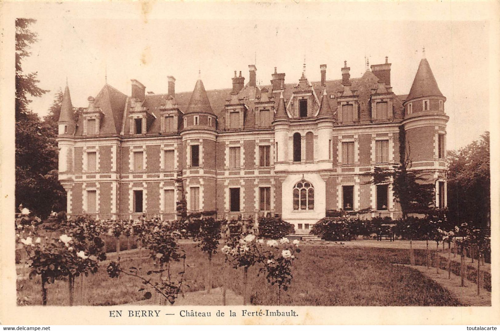 CPA 41 CHATEAU DE LA FERTE IMBAULT - Autres & Non Classés