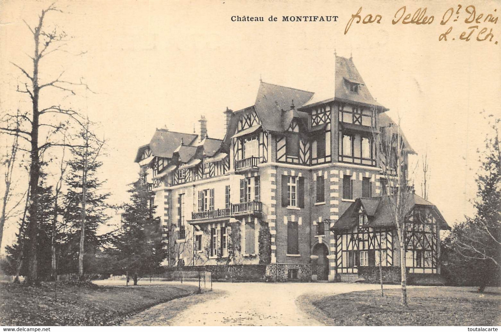 CPA 41 CHATEAU DE MONTIFAUT - Autres & Non Classés