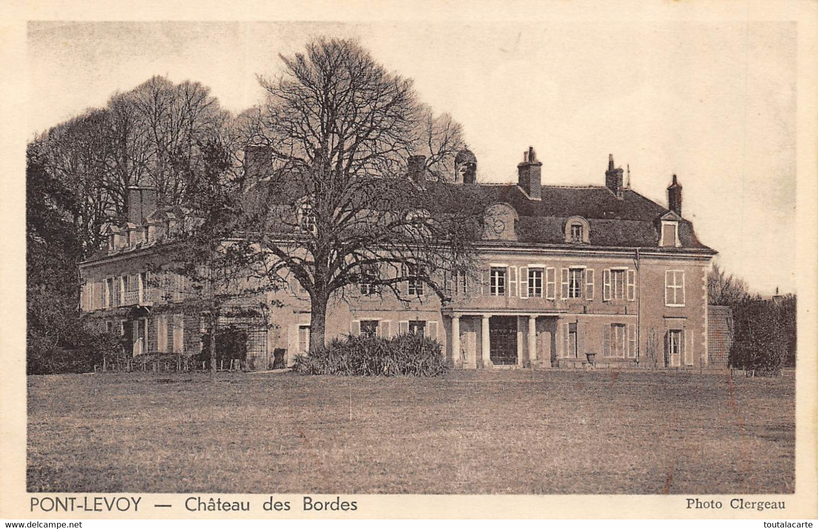 CPA 41 PONT LEVOY CHATEAU DES BORDES - Autres & Non Classés