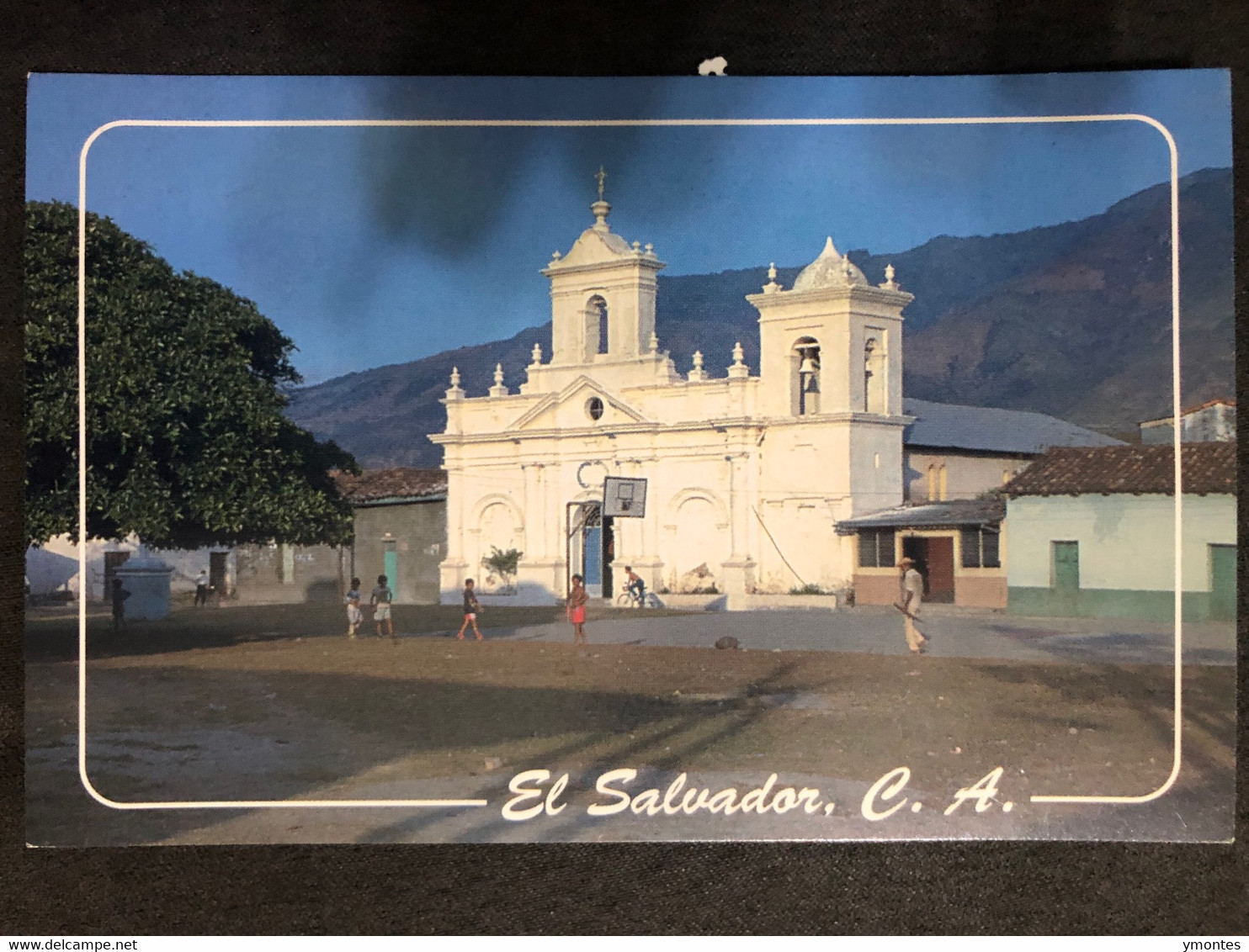 Postacard Citala Church 2017 ( Volcano And Boy Scouts Stamps ) - El Salvador