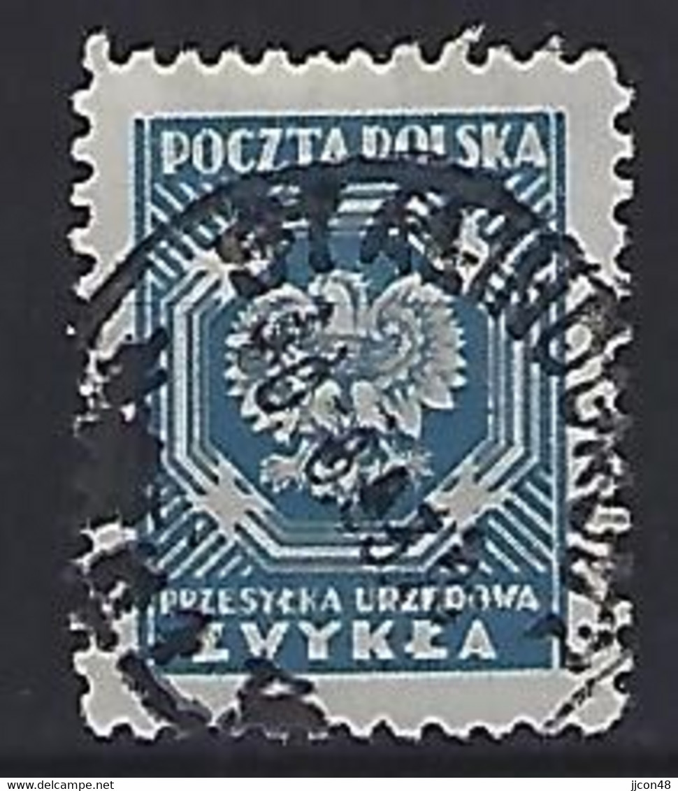 Poland 1950-54  Officials (o) Mi.25 - Dienstzegels