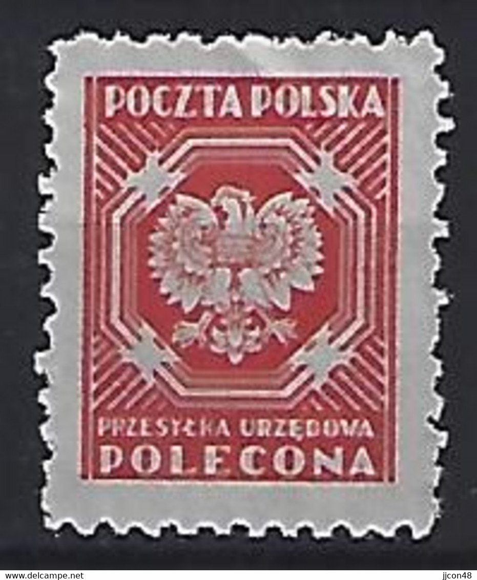 Poland 1953  Officials (**) MNH  Mi.26 - Dienstmarken