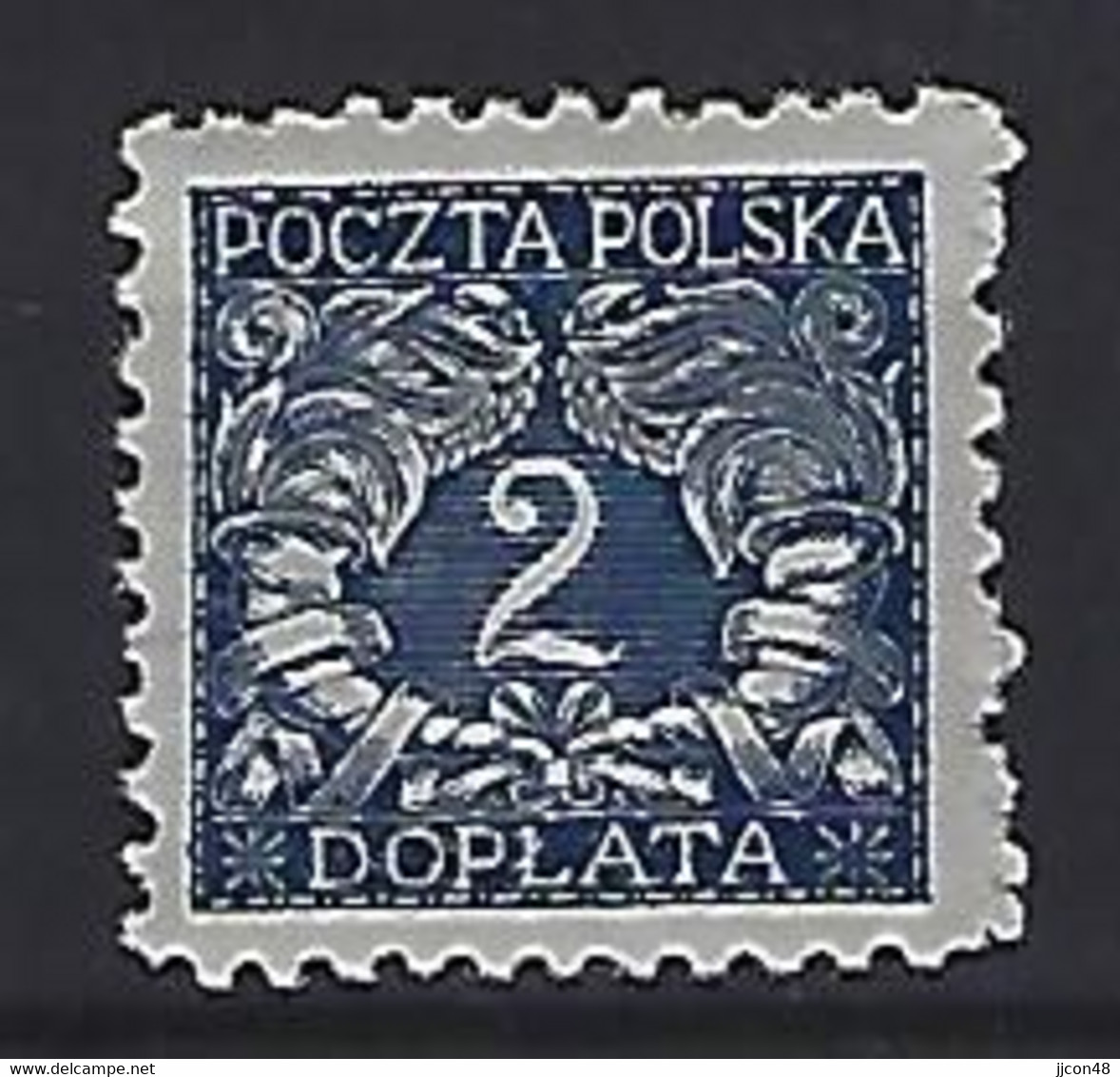 Poland 1919  Postage Due (*) MM  Mi.13 - Portomarken