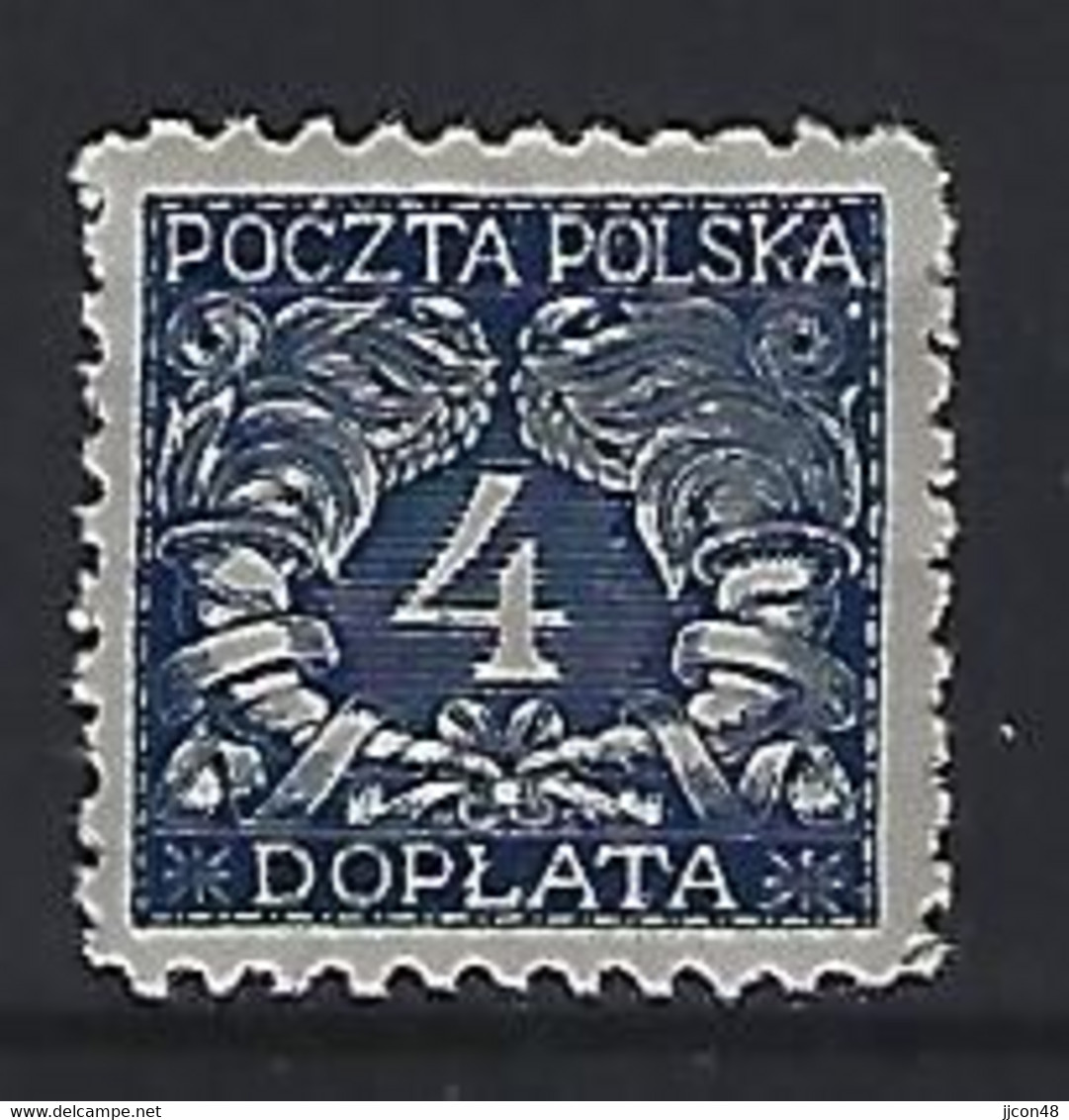 Poland 1919  Postage Due (*) MM  Mi.14 - Segnatasse