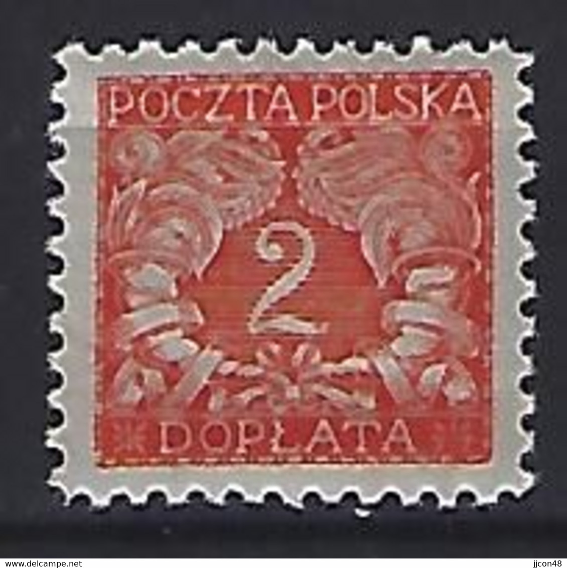 Poland 1919  Postage Due (**) MNH  Mi.22 - Postage Due
