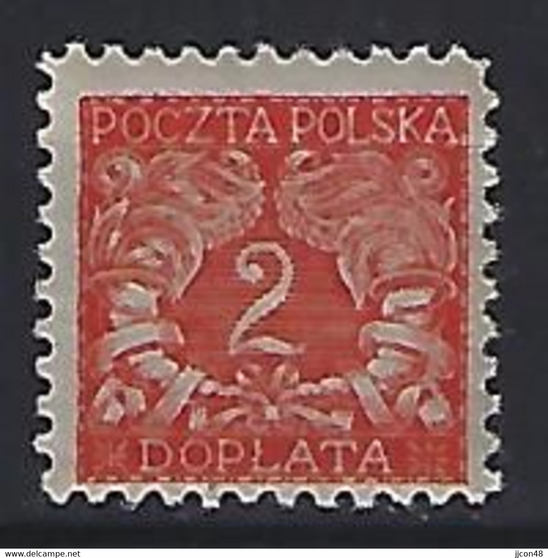 Poland 1919  Postage Due (**) MNH  Mi.22 - Strafport