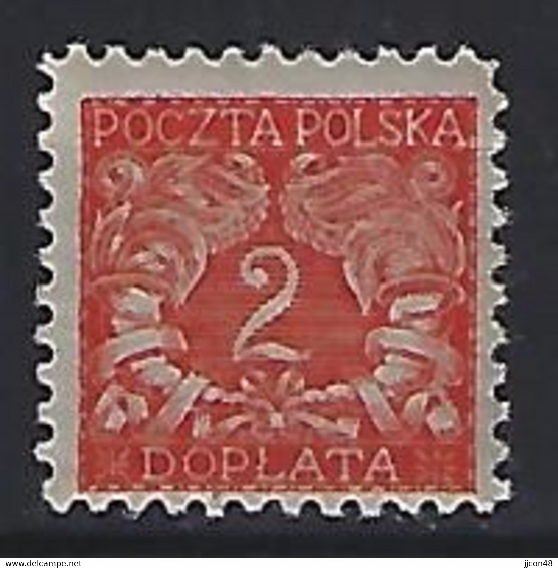 Poland 1919  Postage Due (**) MNH  Mi.22 - Taxe