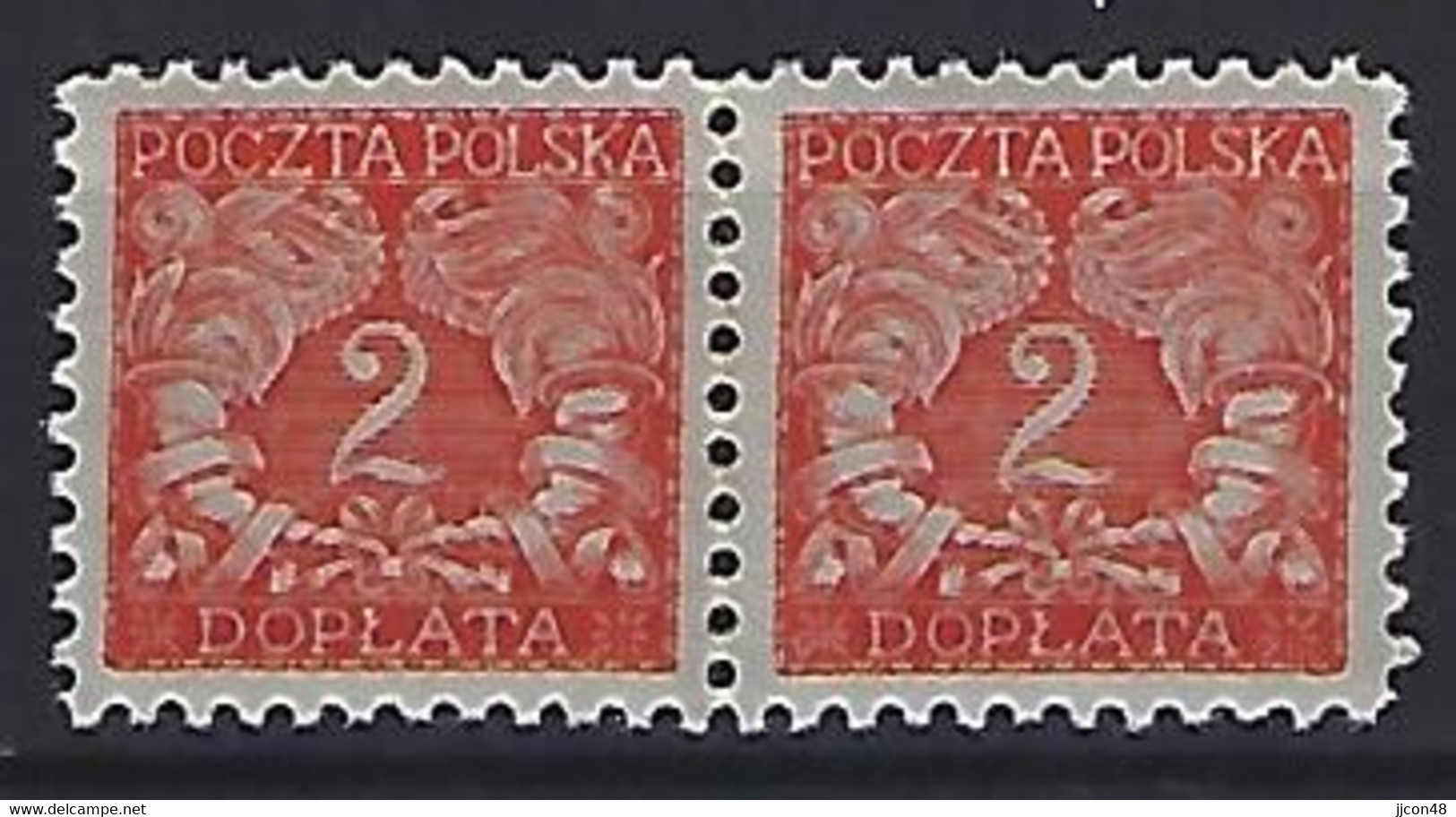 Poland 1919  Postage Due (**) MNH  Mi.22 - Portomarken