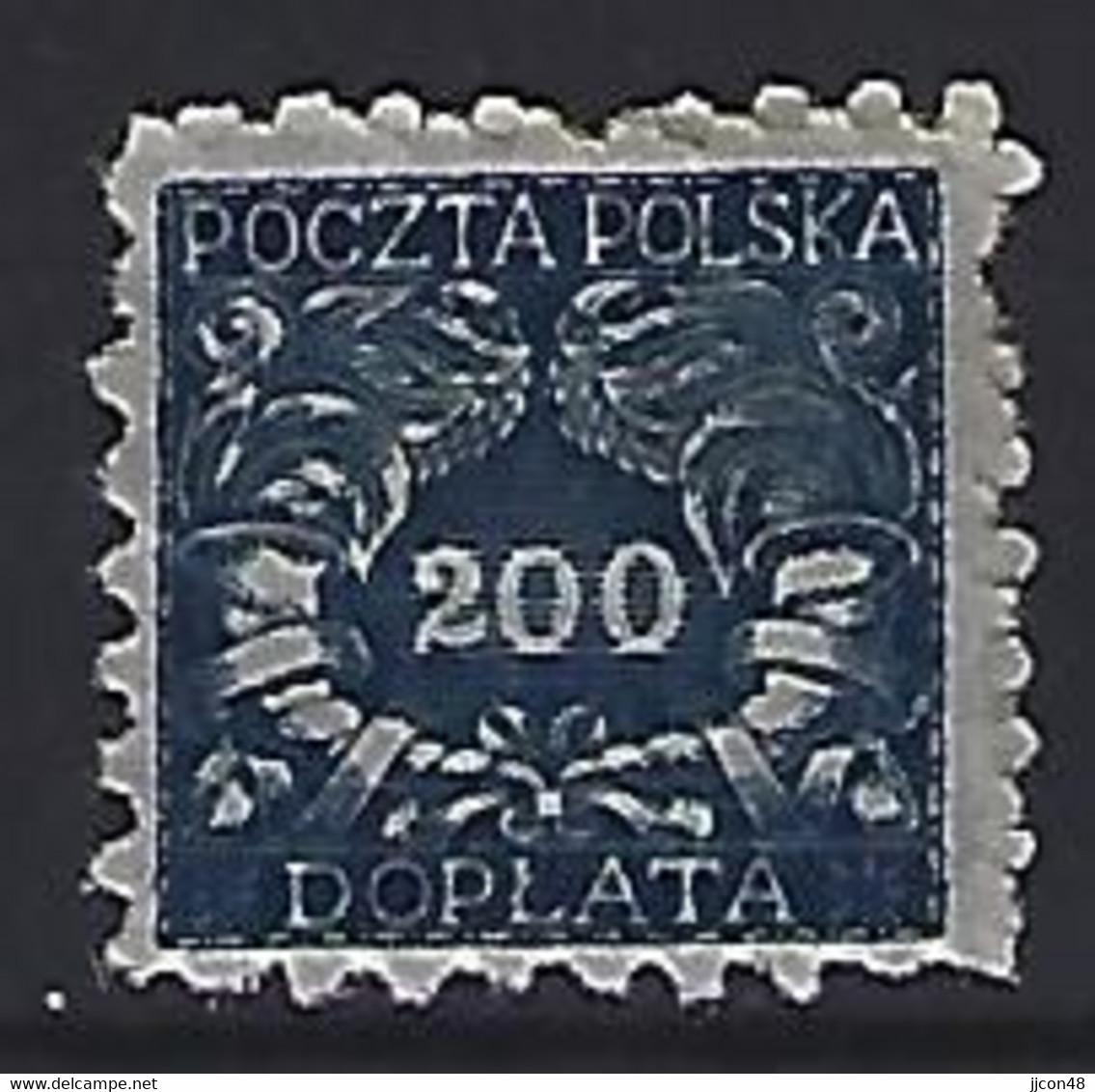 Poland 1920  Postage Due (*) MM  Mi.31 - Postage Due