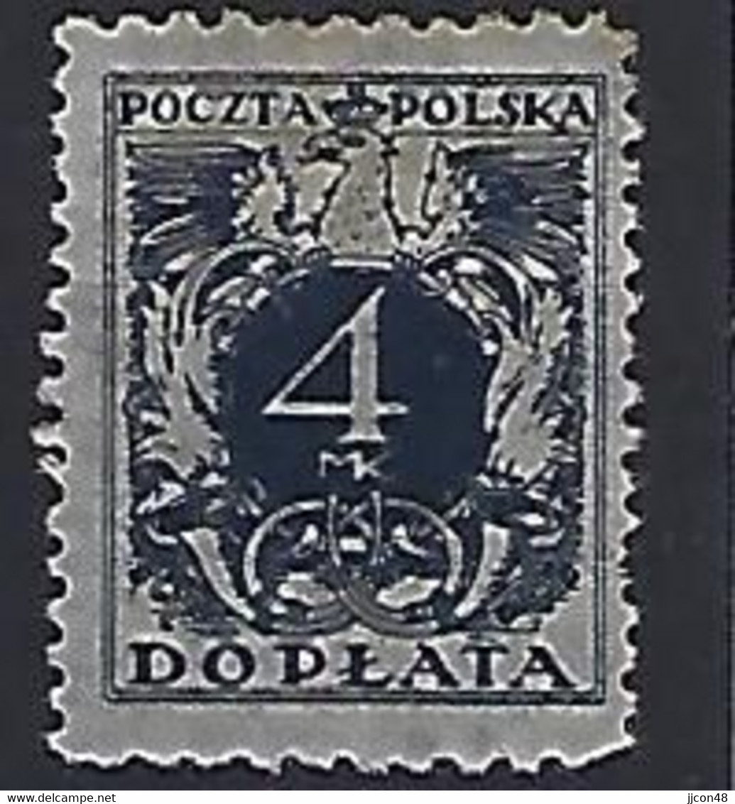 Poland 1921  Postage Due (*) MM  Mi.39 - Taxe