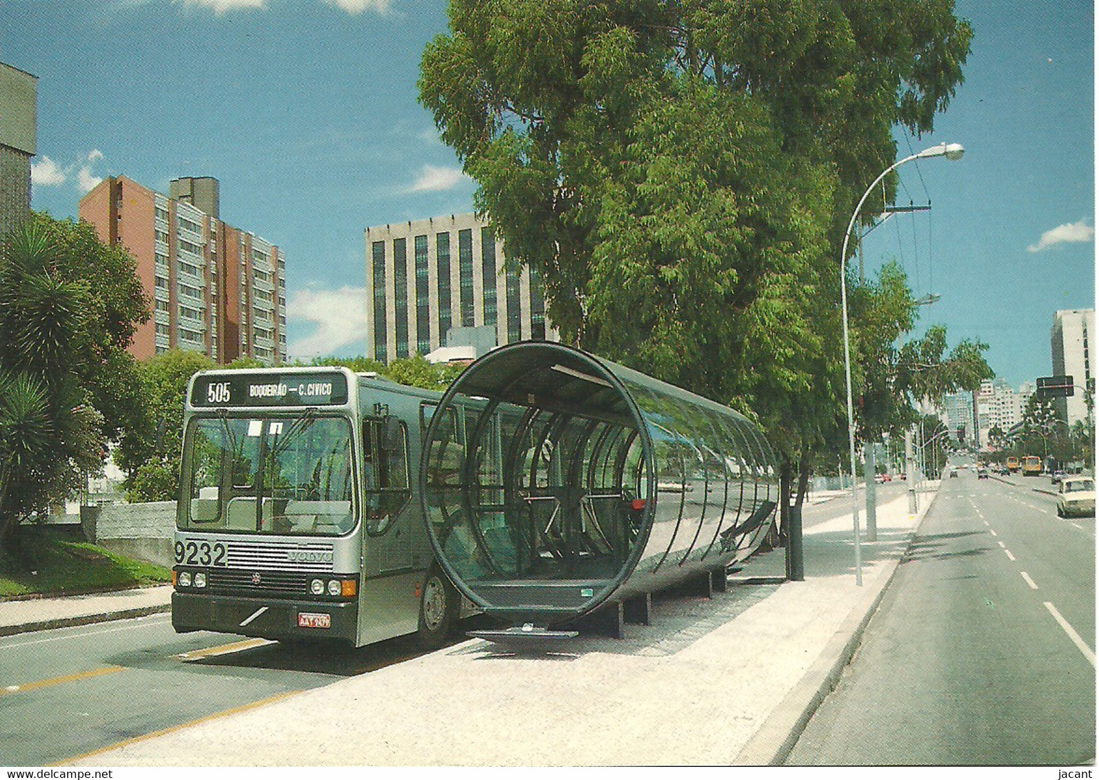 Brasil - Curitiba - Onibus Ligeirinho E Estação Tubo - Bus - Curitiba