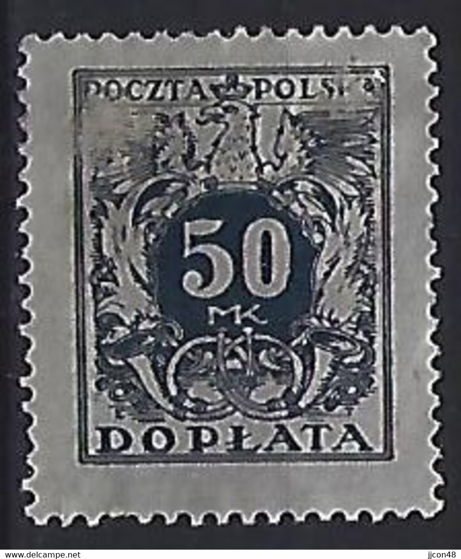 Poland 1923  Postage Due (o) Mi.45 - Impuestos