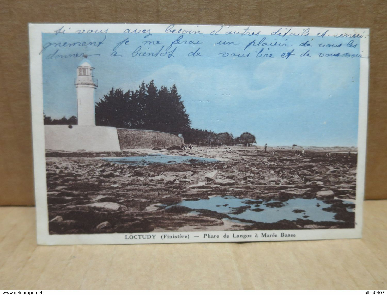 LOCTUDY (29) Phare De Langoz à Marée Basse - Loctudy