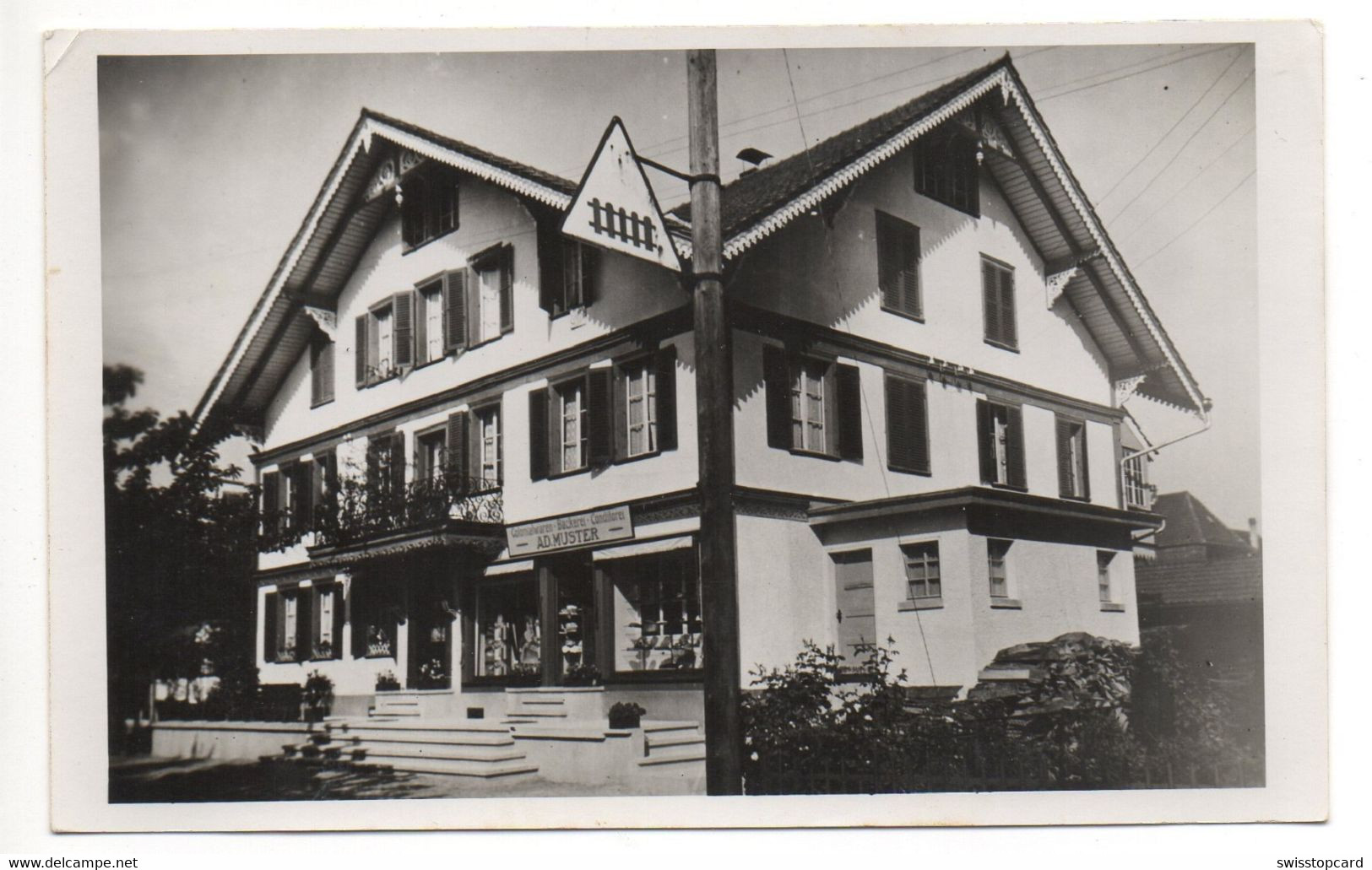 Colonialwaren BÄCKEREI CONDITOREI Ad. Muster - Uster