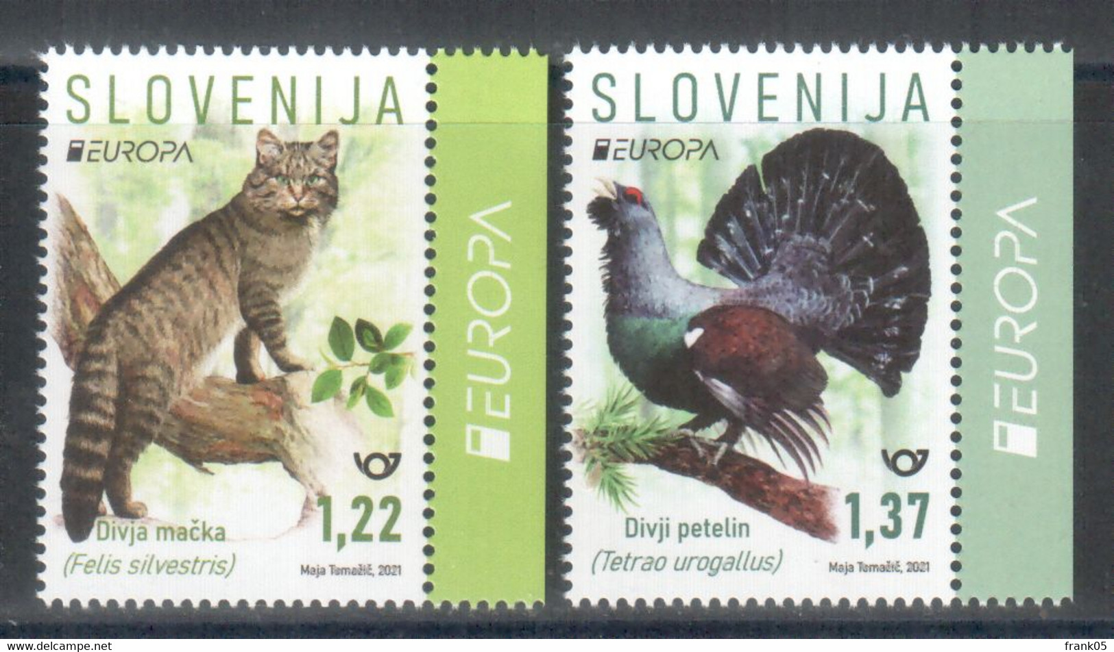 Slowenien / Slovenia / Slovenie 2021 Satz/set EUROPA ** - 2021